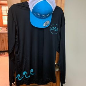 Salty Bum shirt and hat